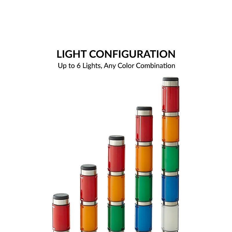 Up to 6 Lights, Any Color Combination